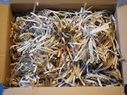 shredded confidential waste