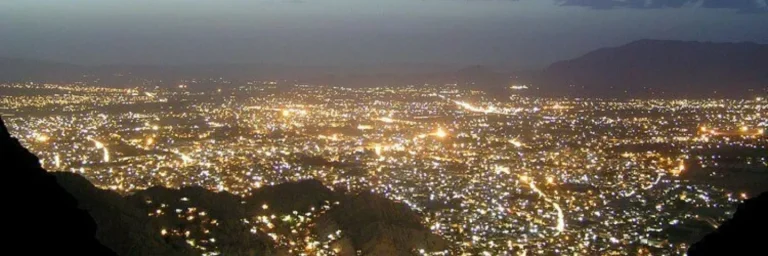 Quetta at night