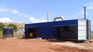 40ft Containerization incinerator