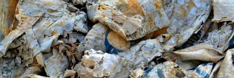 piles of rubbish