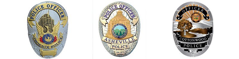 Police badges