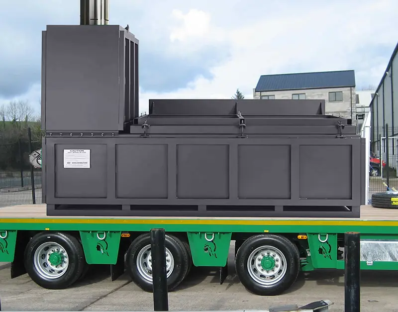 mobile incinerator