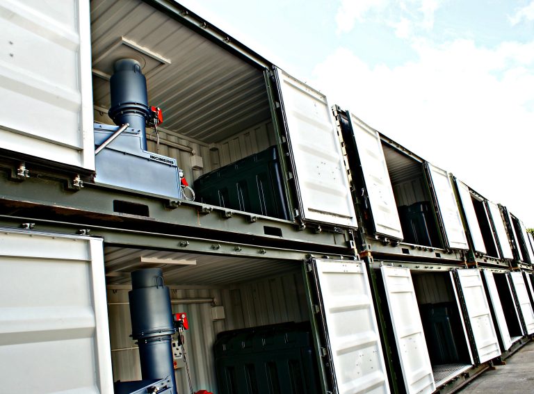 Containerised incinerator
